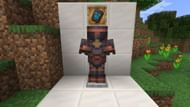 Ward armor trim has a face on the chest plate (Image via Mojang Studios)